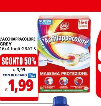 Il Gigante L''acchiappacolore grey offerta