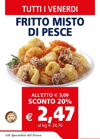 Il Gigante Fritto misto di pesce offerta