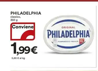 Coop Mondelez Mondelez - Philadelphia Classico Formaggio Fresco offerta