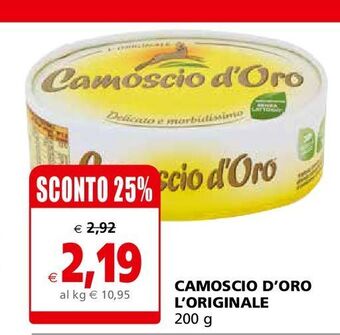 Il Gigante Camoscio d'oro l ''originale offerta