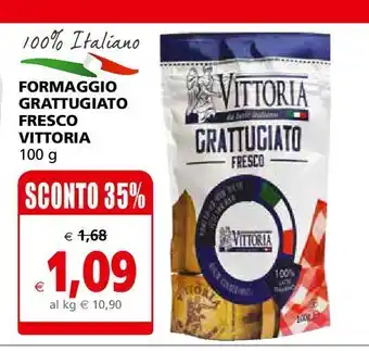 Il Gigante Vittoria grattugiato fresco vittoria offerta