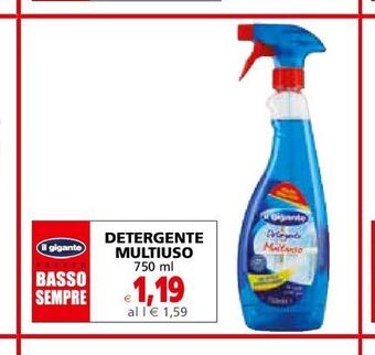 Il Gigante Detergente multiuso offerta
