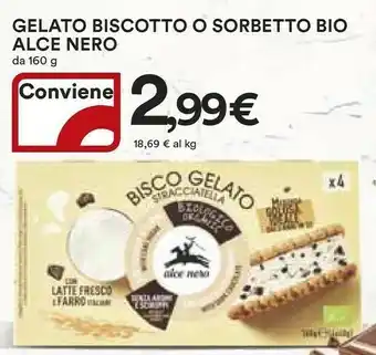 Coop Alce Nero Sorbetto Bio offerta