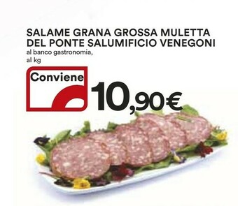 Coop Salumificio venegoni Salame Grana Grossa Muletta Del Ponte offerta