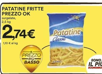 Patatine Fritte Prezzo Ok