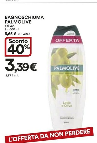 Coop Palmolive Bagnoschiuma offerta