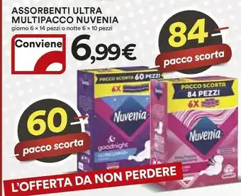 Coop Nuvenia Assorbenti Ultra Multipacco offerta