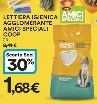 Coop Coop Amici Speciali Lettiera Igienica Agglomerante offerta