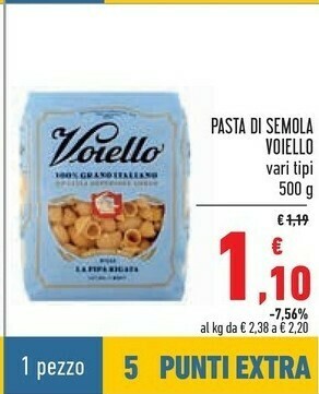 Conad Voiello Pasta di semola offerta