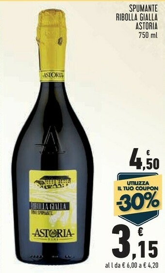 Conad Astoria Spumante Ribolla Gialla offerta