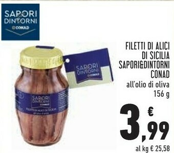 Conad Filetti Di Alici Di Sicilia offerta