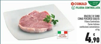Conad Braciole Di Suino offerta