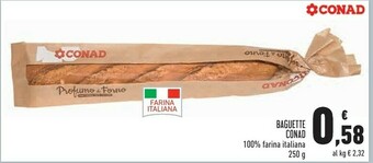 Conad Conad Baguette offerta
