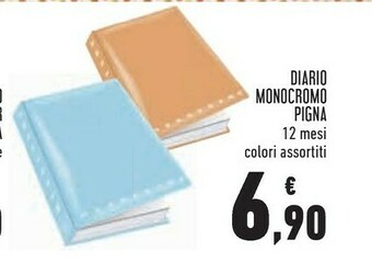 Conad Pigna Diario Monocromo offerta