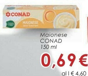 Conad Conad - Maionese offerta
