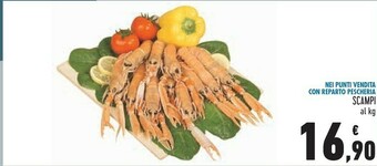 Conad Scampi offerta