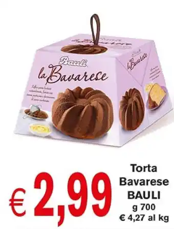 Supermercato Coal Bauli Torta Bavarese g 700 offerta