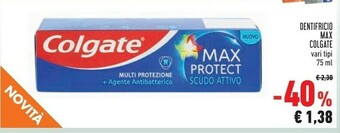 Conad Colgate Dentifricio Max offerta