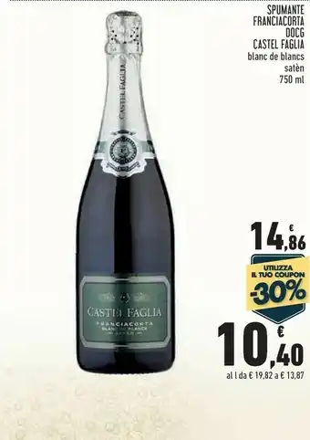Conad Castel Faglia Spumante Franciacorta Docg offerta