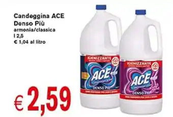 Supermercato Coal Ace Candeggina Denso Più armonia/classica l 2,5 offerta