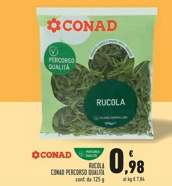 Conad Conad Rucola Percorso Qualita offerta