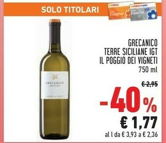 Conad Bevande analcoliche offerta