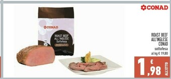 Conad Roast beef offerta