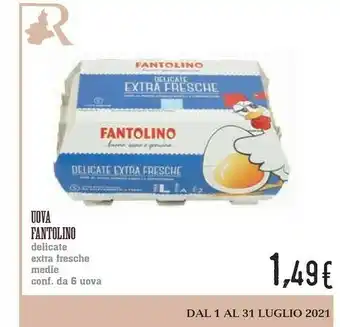 Conad Fantolino Uova Delicate Extra Fresche offerta