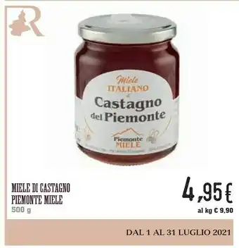 Conad Piemonte Miele - Miele Di Castagno offerta