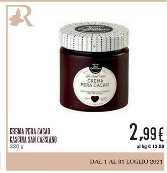 Cascina San Cassiano Crema Pera Cacao