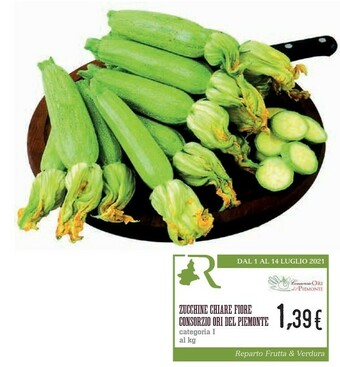 Zucchine Chiare Fiore Consorzio Ori Del Piemonte