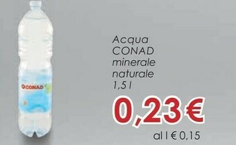 Conad Acqua Minerale Naturale offerta