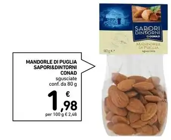 Conad Sapori Mandorle offerta