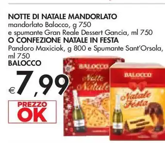 Bennet Notte di natale mandorlato o confezione natale in festa offerta