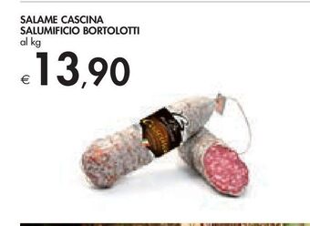 Bennet Salame cascina salumificio bortolotti offerta