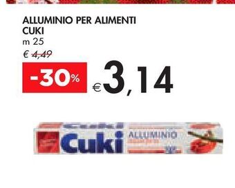 Bennet Alluminio per alimenti cuki offerta