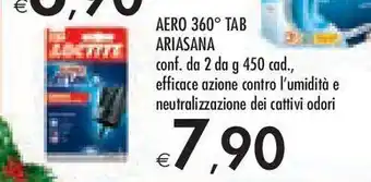 Bennet Aero 360° tab ariasana offerta