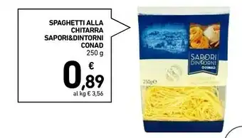 Conad Sapori Spaghetti offerta