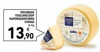 Conad Sapori Pecorino offerta