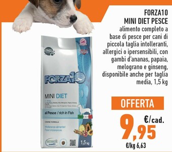 Forza10 Mini Diet Pesce