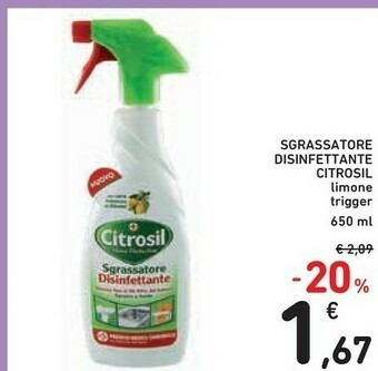 Conad Citrosil Sgrassatore Disinfettante offerta