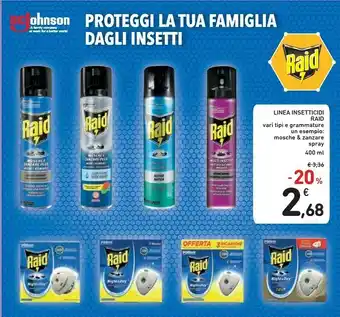Conad Raid Linea Insetticidi offerta