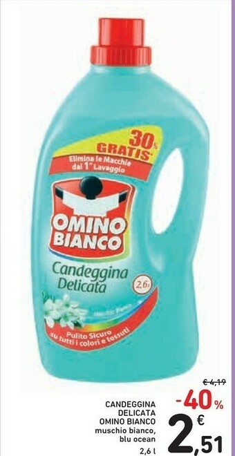 Conad Omino Bianco Candeggina Delicata offerta