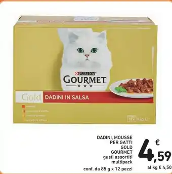 Conad Purina Gourmet Gold Dadini In Salsa offerta