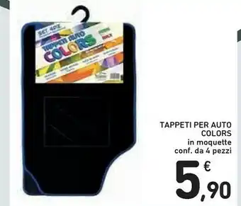 Conad Tappetini auto offerta