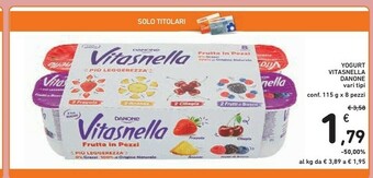 Conad Danone Yogurt Vitasnella offerta