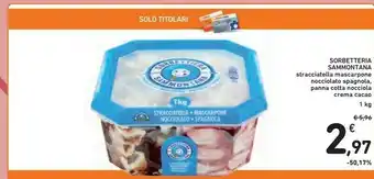 Conad Sammontana Sorbettiera offerta