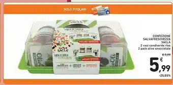 Conad Sacla Confezione Salvafreschezza offerta