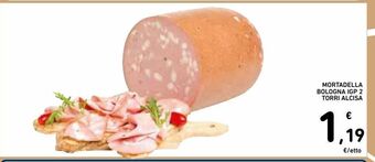 Spazio Conad Mortadella bologna igp 2 torri alcisa offerta