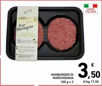 Spazio Conad Hamburger di marchigiana offerta